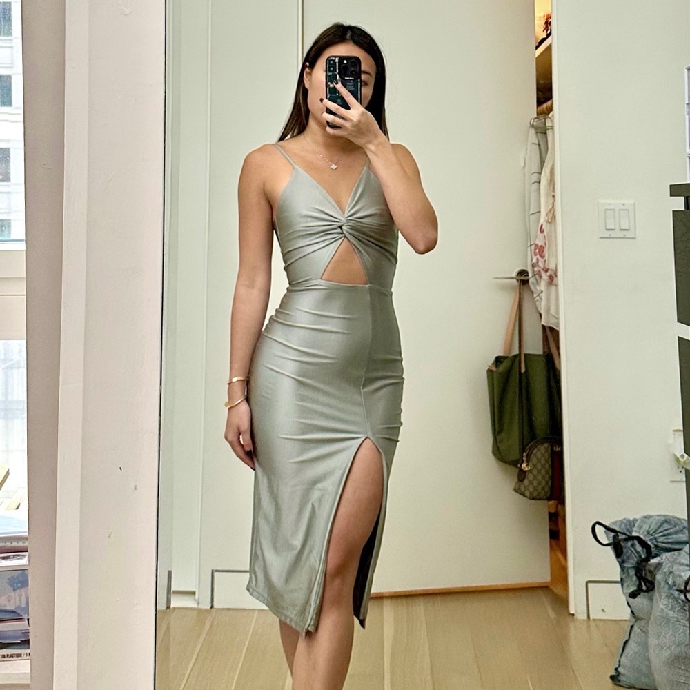 Revolve cut out dress